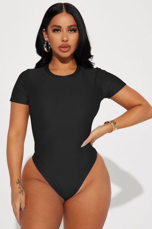 Long sleeve Lace Bodysuit Black Easy Curves, South Africa