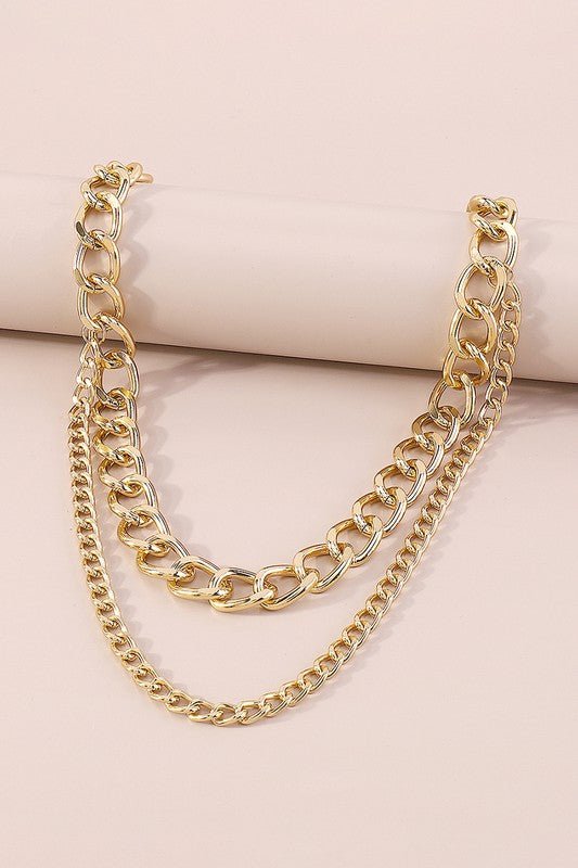 Women's Gold Chain Waist Belt