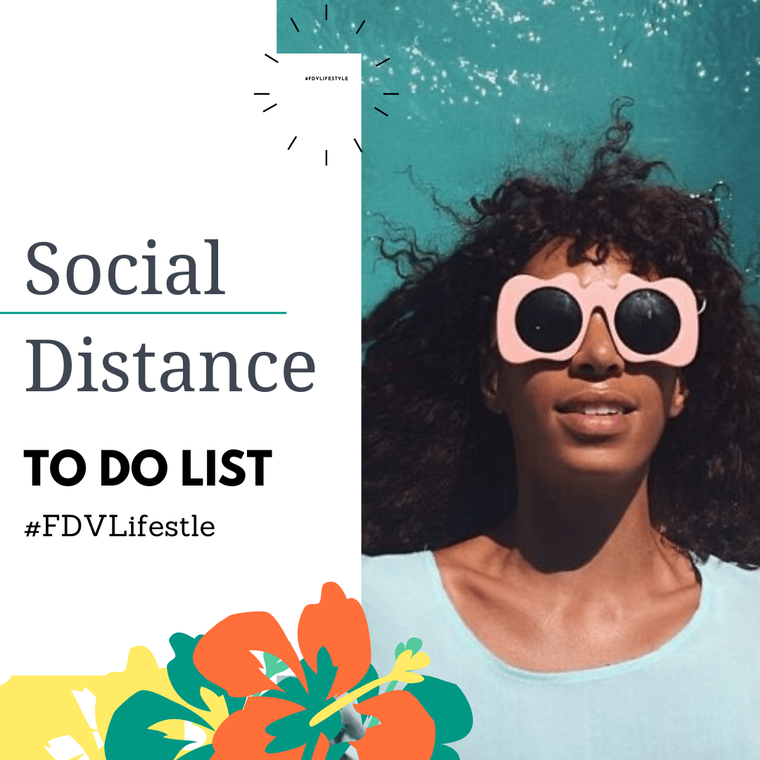 Social Distance To Do List - Fason De Viv