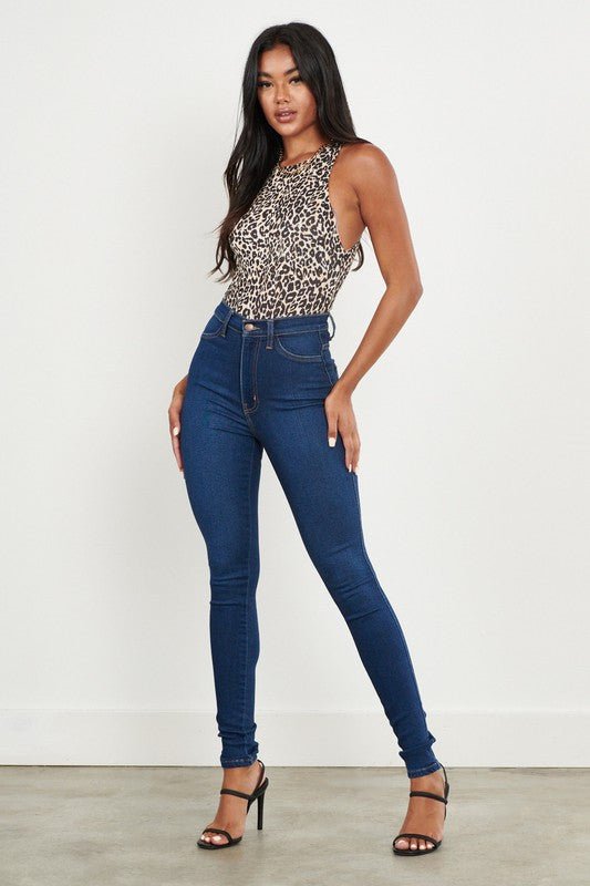 Judy High Waisted Classic Skinny - Fason De Viv