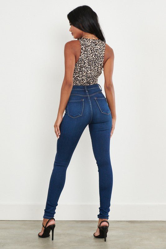 Judy High Waisted Classic Skinny - Fason De Viv