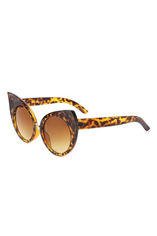 Retro High Pointed Fashion Cat Eye Sunglasses - Fason De Viv