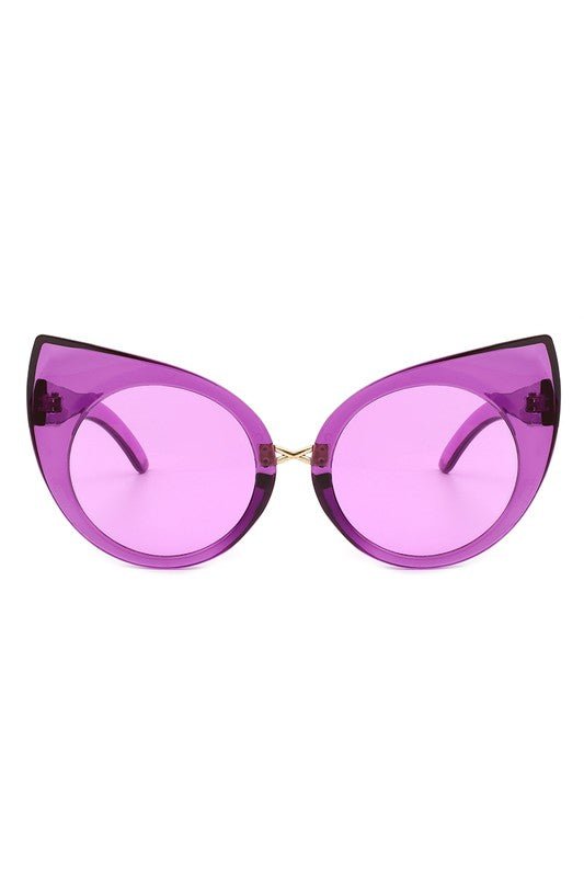 Retro High Pointed Fashion Cat Eye Sunglasses - Fason De Viv