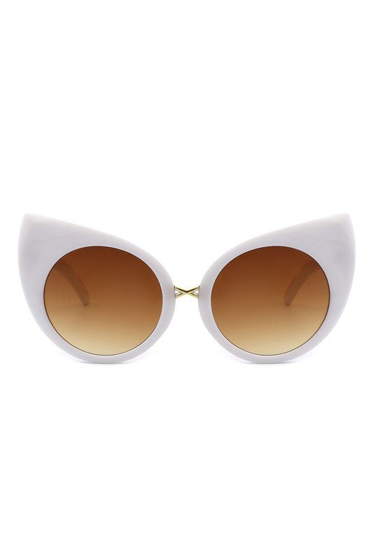 Retro High Pointed Fashion Cat Eye Sunglasses - Fason De Viv