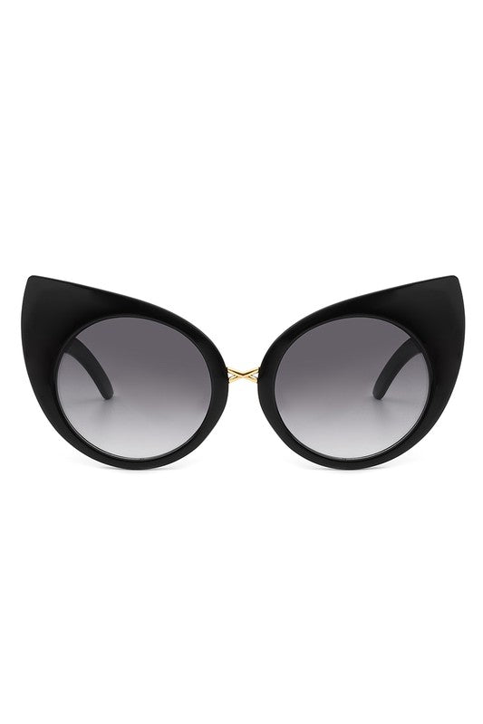 Retro High Pointed Fashion Cat Eye Sunglasses - Fason De Viv