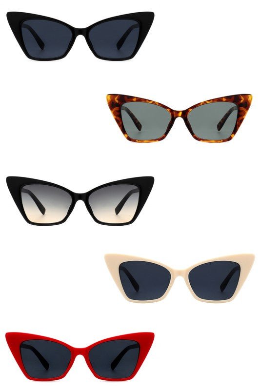 Retro Square Cat Eye Fashion Sunglasses - Fason De Viv