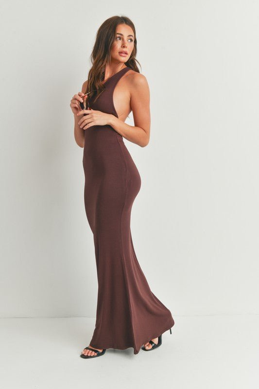 Chocolate Brown Maxi Dresses