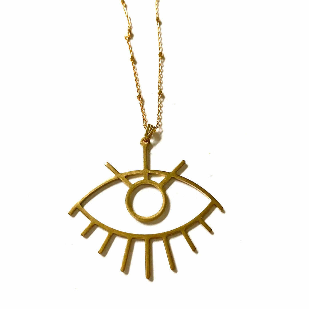 Third eye Good luck Necklace - Fason De Viv Fashion Accessories